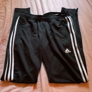 Adidas sweat-pant leggings black